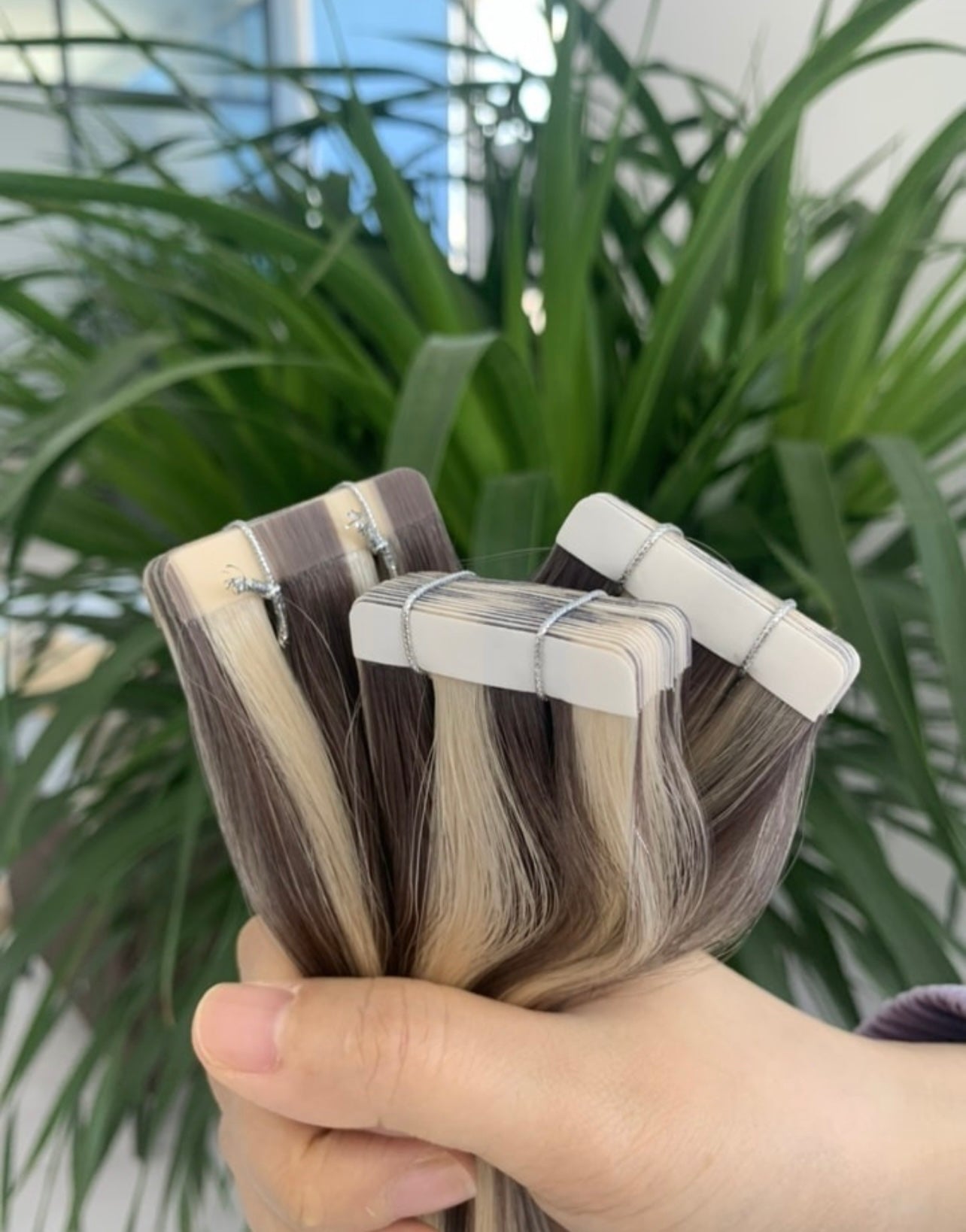 European Tape In Extensions - Light/Dyed Colours